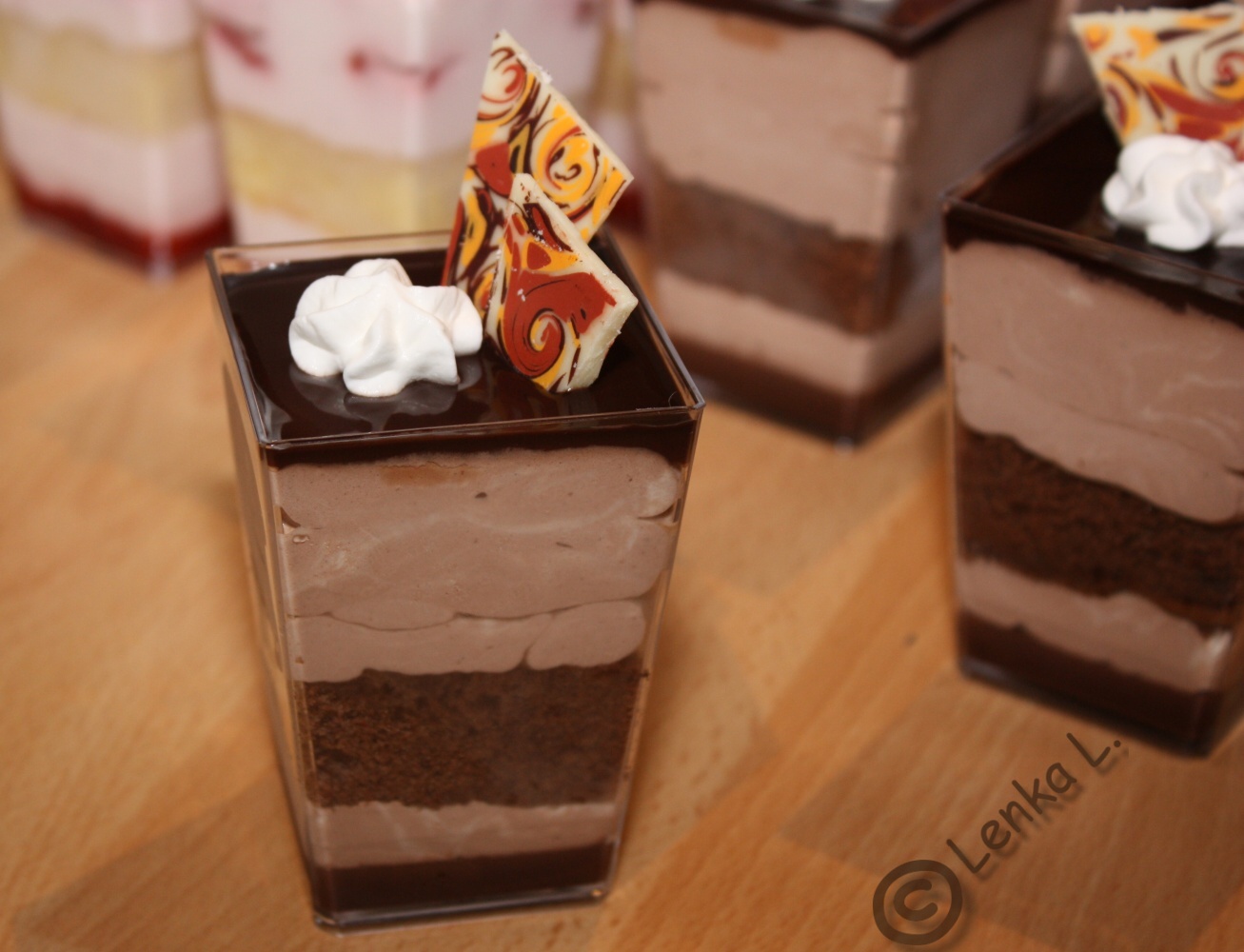 Čokoládový dezert