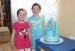 Vysněný dort s Elzou pro Moničku k narozeninám